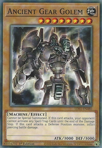 Ancient Gear Golem [LDS1-EN080] Common | Exor Games New Glasgow