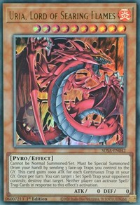 Uria, Lord of Searing Flames [SDSA-EN042] Ultra Rare | Exor Games New Glasgow