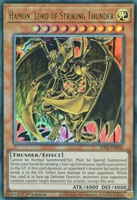 Hamon, Lord of Striking Thunder [SDSA-EN043] Ultra Rare | Exor Games New Glasgow