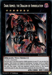 Dark Armed, the Dragon of Annihilation [BLAR-EN050] Secret Rare | Exor Games New Glasgow