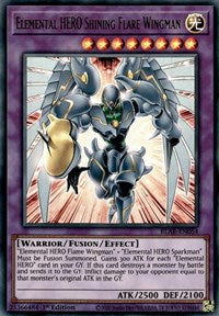 Elemental HERO Shining Flare Wingman [BLAR-EN054] Ultra Rare | Exor Games New Glasgow