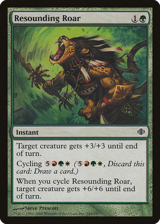 Resounding Roar [Shards of Alara] | Exor Games New Glasgow