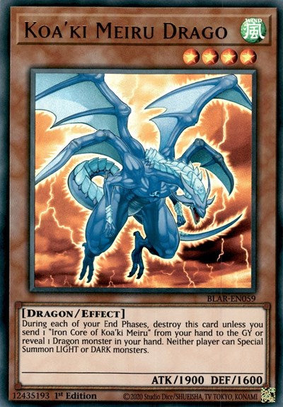 Koa'ki Meiru Drago [BLAR-EN059] Ultra Rare | Exor Games New Glasgow