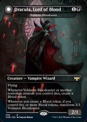 Voldaren Bloodcaster // Bloodbat Summoner - Dracula, Lord of Blood // Dracula, Lord of Bats [Innistrad: Crimson Vow] | Exor Games New Glasgow