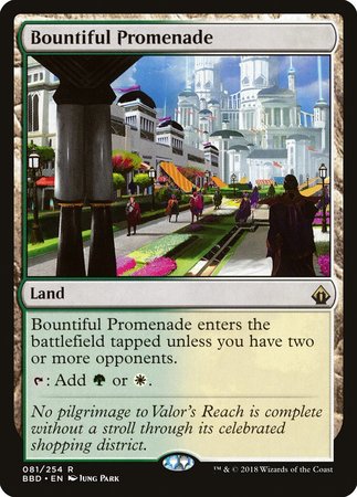 Bountiful Promenade [Battlebond] | Exor Games New Glasgow