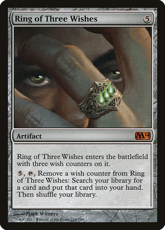 Ring of Three Wishes [Magic 2014] | Exor Games New Glasgow