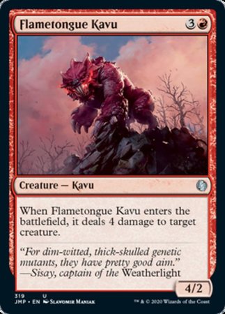 Flametongue Kavu [Jumpstart] | Exor Games New Glasgow