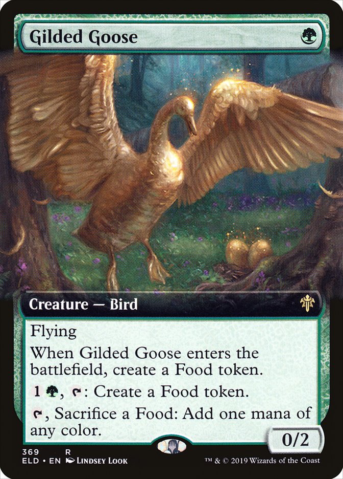 Gilded Goose (Extended Art) [Throne of Eldraine] | Exor Games New Glasgow