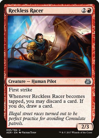 Reckless Racer [Aether Revolt] | Exor Games New Glasgow
