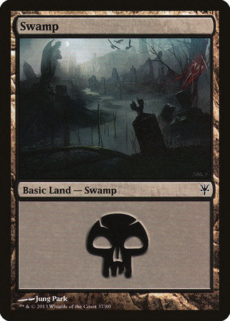 Swamp (37) [Duel Decks: Sorin vs. Tibalt] | Exor Games New Glasgow
