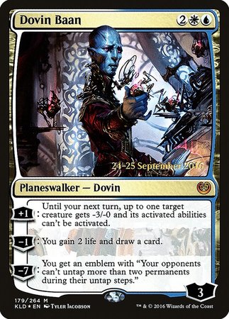 Dovin Baan [Kaladesh Promos] | Exor Games New Glasgow