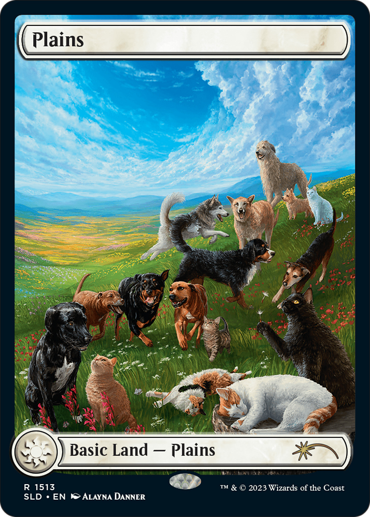 Plains (1513) [Secret Lair Commander Deck: Raining Cats and Dogs] | Exor Games New Glasgow