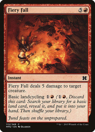 Fiery Fall [Modern Masters 2015] | Exor Games New Glasgow