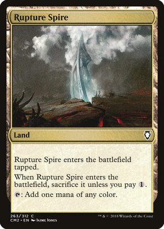 Rupture Spire [Commander Anthology Volume II] | Exor Games New Glasgow