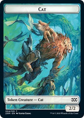 Cat // Copy Double-sided Token [Double Masters] | Exor Games New Glasgow