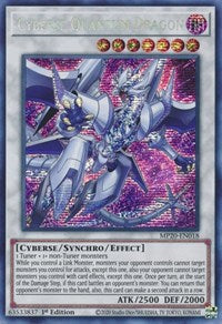 Cyberse Quantum Dragon [MP20-EN018] Prismatic Secret Rare | Exor Games New Glasgow