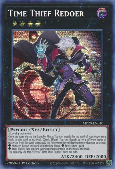 Time Thief Redoer [MP20-EN040] Prismatic Secret Rare | Exor Games New Glasgow