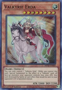 Valkyrie Erda [MP20-EN089] Super Rare | Exor Games New Glasgow