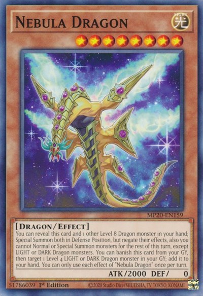 Nebula Dragon [MP20-EN159] Common | Exor Games New Glasgow