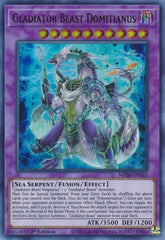 Gladiator Beast Domitianus [MP20-EN165] Ultra Rare | Exor Games New Glasgow