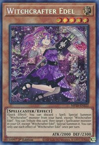 Witchcrafter Edel [MP20-EN222] Prismatic Secret Rare | Exor Games New Glasgow