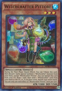 Witchcrafter Pittore [MP20-EN220] Ultra Rare | Exor Games New Glasgow