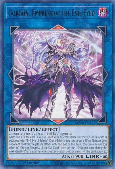 Gorgon, Empress of the Evil Eyed [MP20-EN177] Rare | Exor Games New Glasgow