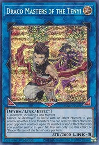 Draco Masters of the Tenyi [MP20-EN205] Prismatic Secret Rare | Exor Games New Glasgow