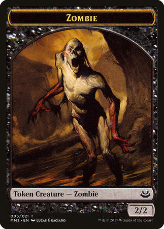 Zombie Token [Modern Masters 2017 Tokens] | Exor Games New Glasgow