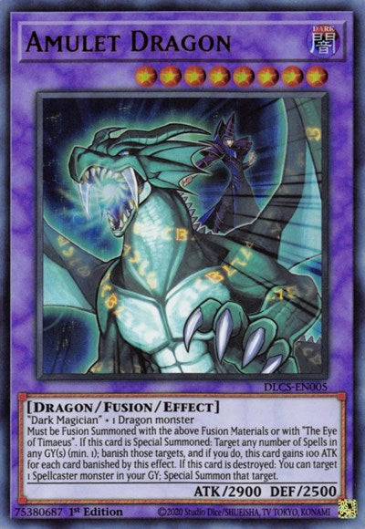 Amulet Dragon [DLCS-EN005] Ultra Rare | Exor Games New Glasgow