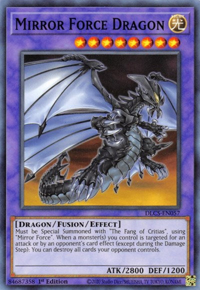 Mirror Force Dragon [DLCS-EN057] Common | Exor Games New Glasgow