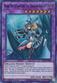 Dark Magician Girl the Dragon Knight (Blue) [DLCS-EN006] Ultra Rare | Exor Games New Glasgow