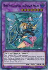 Dark Magician Girl the Dragon Knight (Alternate Art) (Blue) [DLCS-EN006] Ultra Rare | Exor Games New Glasgow