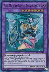 Dark Magician Girl the Dragon Knight (Alternate Art) (Purple) [DLCS-EN006] Ultra Rare | Exor Games New Glasgow