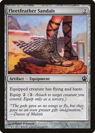 Fleetfeather Sandals [Theros] | Exor Games New Glasgow