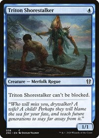 Triton Shorestalker [Zendikar Rising Commander] | Exor Games New Glasgow