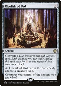 Obelisk of Urd [Zendikar Rising Commander] | Exor Games New Glasgow