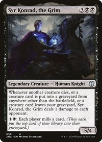 Syr Konrad, the Grim [Zendikar Rising Commander] | Exor Games New Glasgow