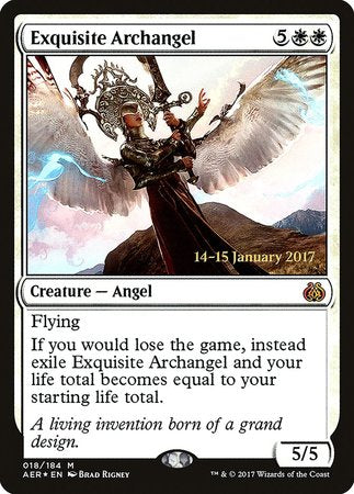 Exquisite Archangel [Aether Revolt Promos] | Exor Games New Glasgow