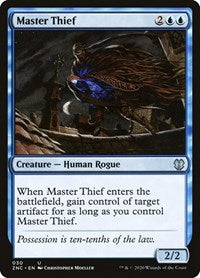 Master Thief [Zendikar Rising Commander] | Exor Games New Glasgow