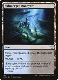 Submerged Boneyard [Zendikar Rising Commander] | Exor Games New Glasgow