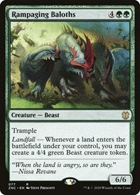 Rampaging Baloths [Zendikar Rising Commander] | Exor Games New Glasgow