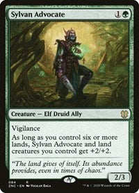 Sylvan Advocate [Zendikar Rising Commander] | Exor Games New Glasgow