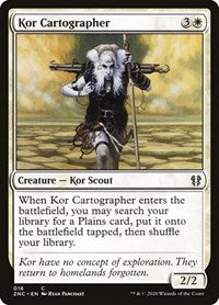 Kor Cartographer [Zendikar Rising Commander] | Exor Games New Glasgow