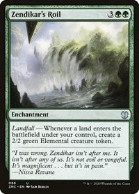 Zendikar's Roil [Zendikar Rising Commander] | Exor Games New Glasgow