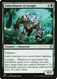 Embodiment of Insight [Zendikar Rising Commander] | Exor Games New Glasgow