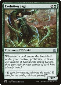 Evolution Sage [Zendikar Rising Commander] | Exor Games New Glasgow