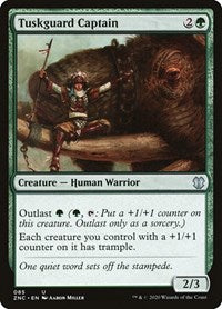 Tuskguard Captain [Zendikar Rising Commander] | Exor Games New Glasgow