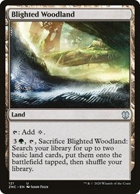 Blighted Woodland [Zendikar Rising Commander] | Exor Games New Glasgow