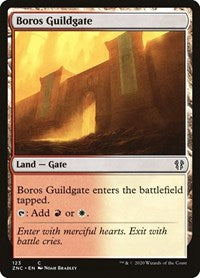 Boros Guildgate [Zendikar Rising Commander] | Exor Games New Glasgow